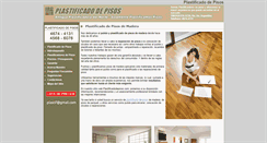 Desktop Screenshot of plastificadodepisos.com